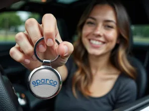 Sparco Porte-clés Auto Alliage Tuning Résistant